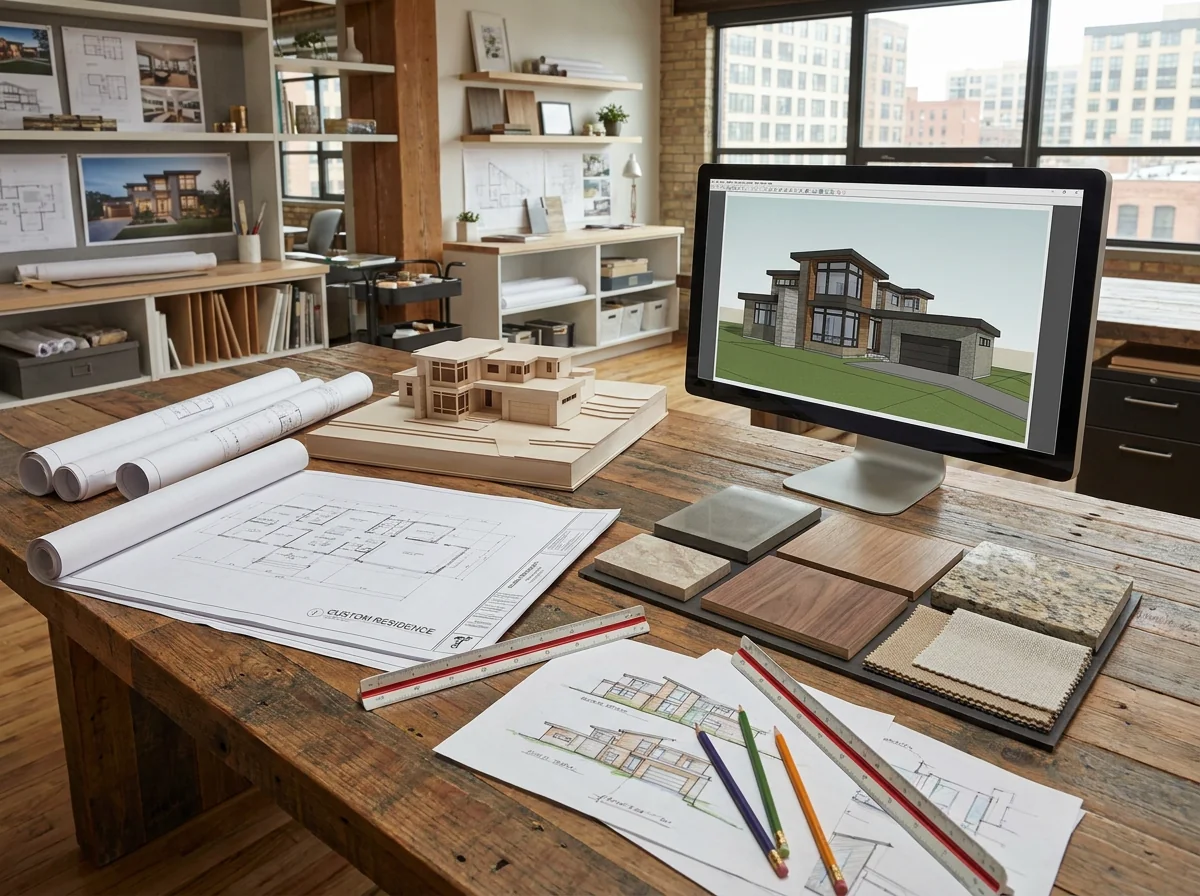 On-site walkthrough with framer and superintendent